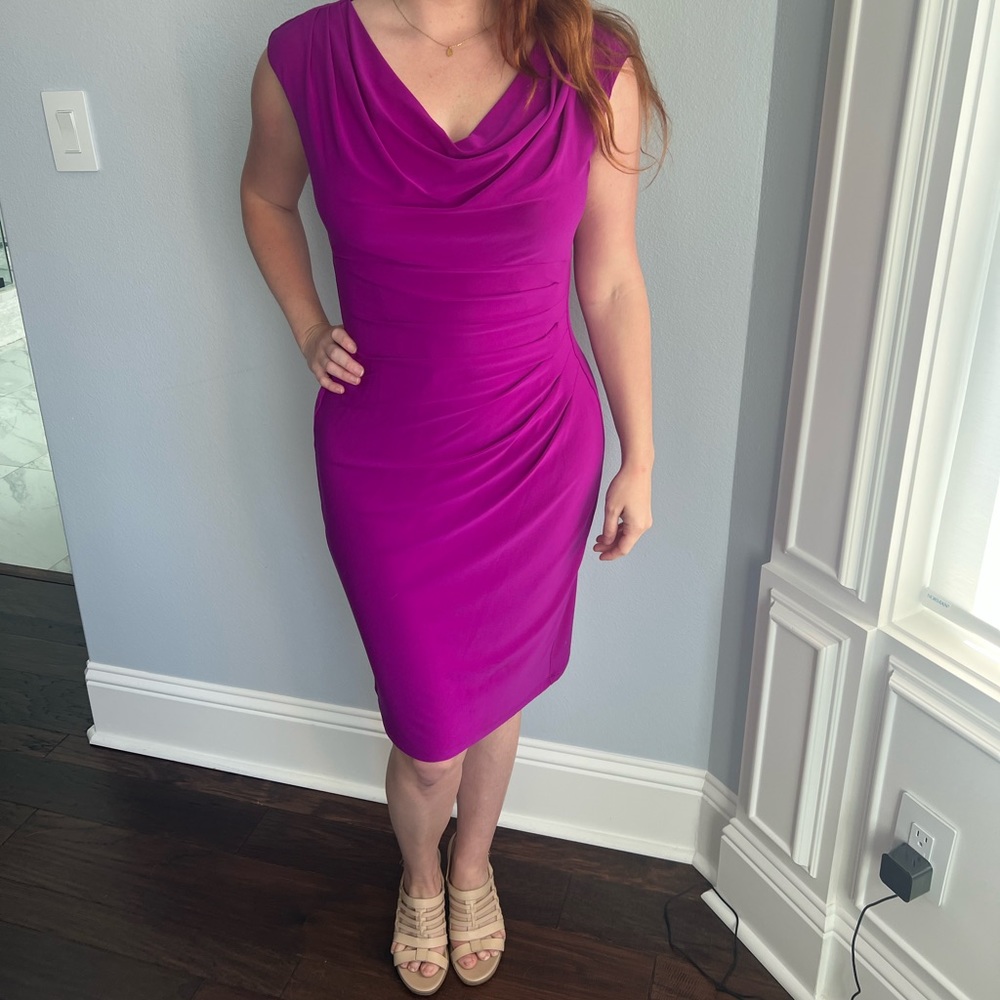 Fuchsia Ralph Lauren dress